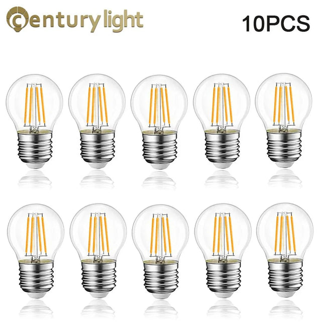 Ampoule LED Globe Rétro Edison G45 E27 2W - 6W Lumière Chaude 2700K - Luminous Place