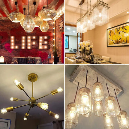 Ampoule LED Globe Rétro Edison G45 E27 2W - 6W Lumière Chaude 2700K - Luminous Place