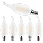 6PCS / Lumière Chaude Blanc 2700K / E14 220V|Non|4W