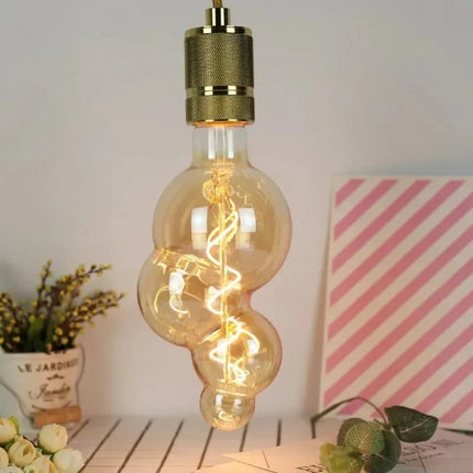 Ampoule LED Edison Rétro Globe à Intensité Réglable, Lumière Chaude, Style Ins - Luminous Place