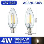 C37 B22 4000K / AC220-240V