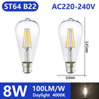 ST64 B22 4000K / AC220-240V