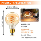 G125 / 110V / Lumière chaude 2200K|Oui