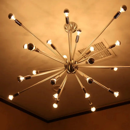 Ampoule LED dimmable E12 E14 4W G45 globe argenté 2700K ambiance chaude - Luminous Place