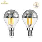 LOT DE 2 / E14 220V / Blanc chaud 2700K|Oui|4W