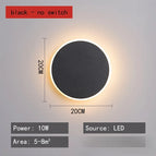 20cm Noir / 3 couleurs - dimmable