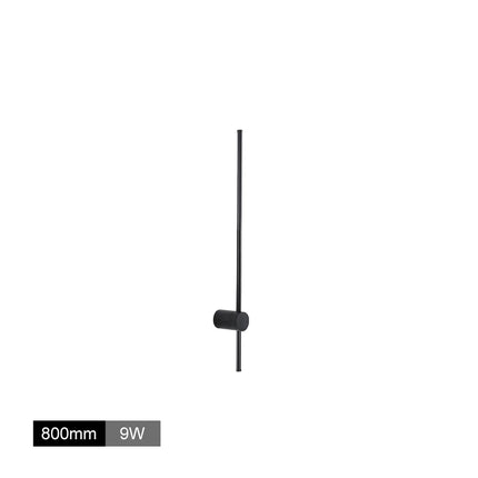 Applique Murale LED Moderne Longue en Aluminium pour Salon et Chambre, Lumière Chaude et Froid Ajustable