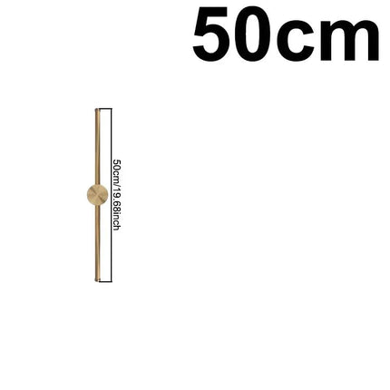 Applique Murale LED Moderne 100 - 120 cm Or et Blanc pour Intérieur - Luminous Place