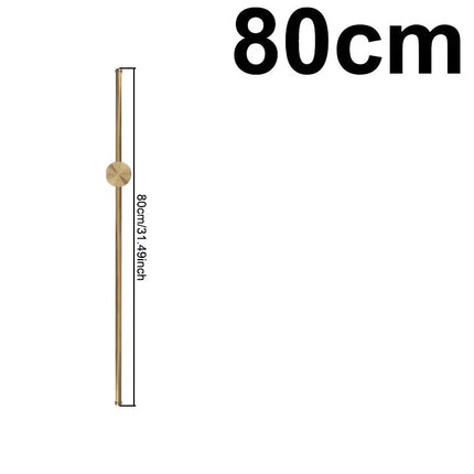 Applique Murale LED Moderne 100 - 120 cm Or et Blanc pour Intérieur - Luminous Place