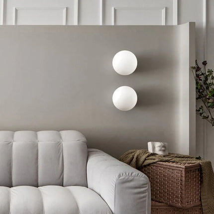 Applique Murale Design Moderne en Verre Transparent G9 pour Salon et Couloir