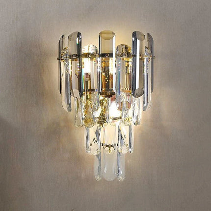 Applique Murale LED Cristal Moderne pour Salon et Chambre