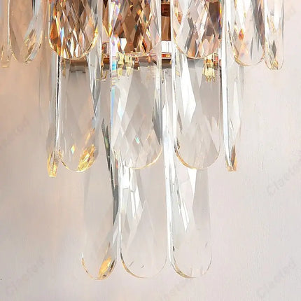 Applique Murale LED Cristal Moderne pour Salon et Chambre