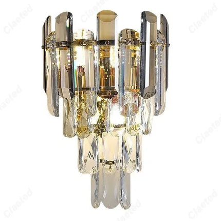 Applique Murale LED Cristal Moderne pour Salon et Chambre