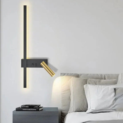 Applique Murale LED Moderne en Aluminium avec Lumière Chaude pour Salon et Chambre - Luminous Place