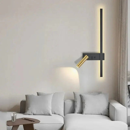 Applique Murale LED Moderne en Aluminium avec Lumière Chaude pour Salon et Chambre - Luminous Place