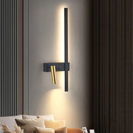 Applique Murale LED Moderne en Aluminium avec Lumière Chaude pour Salon et Chambre - Luminous Place