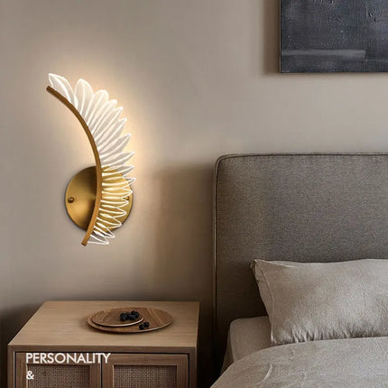 Applique Murale Nordique Moderne en Aluminium avec Lumière LED pour Salon et Allée