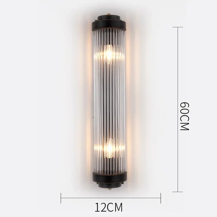Applique Murale LED Cristal Moderne, Éclairage Ambiance Salon et Chambre