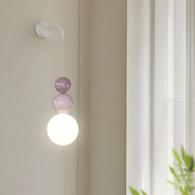 Applique Murale Nordique Moderne en Métal avec Lumière LED Blanc Chaud pour Intérieur