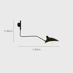 1 tête 65 cm / Lumière blanche / Câblage