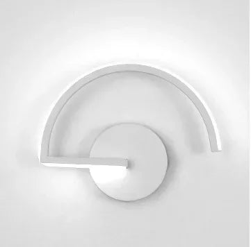 Applique Murale Nordique Créative en Aluminium LED Lumière Chaude pour Salon et Chambre