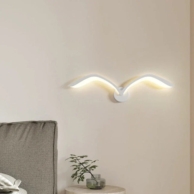 Applique Murale Nordique Moderne en Fer et Acrylique LED pour Salon et Chambre
