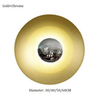 Or n Chrome / Blanc chaud (2700-3500K) / de Diamètre 30cm 8W