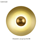 Or n Or / Blanc chaud (2700-3500K) / de Diamètre 30cm 8W