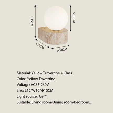 Applique Murale LED en Verre au Design Japonais Moderne, Lumière Chaude et Ambiance Cosy - Luminous Place