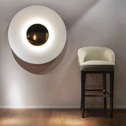 Applique Murale LED Design Minimaliste Moderne en Métal pour Ambiance Chaleureuse