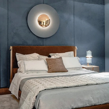 Applique Murale LED Design Minimaliste Moderne en Métal pour Ambiance Chaleureuse