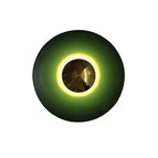 Vert n Chrome / de Diamètre 30cm / Blanc chaud (2700-3500K)