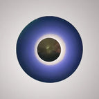 Violet n Chrome / de Diamètre 30cm / Blanc chaud (2700-3500K)