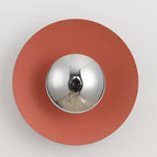 Orange n Chrome / de Diamètre 30cm / Blanc chaud (2700-3500K)