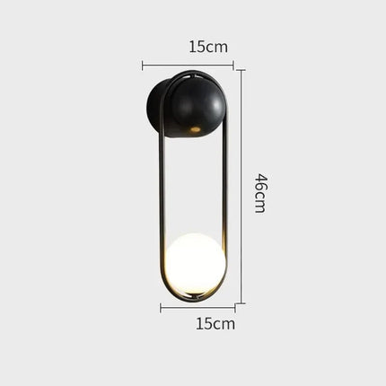 Applique Murale en Cuivre Contemporaine pour Salon et Couloir, Lumière LED Ambiante - Luminous Place