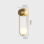 Modèle B Or / Blanc chaud (2700-3500K)