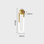 Modèle C Or 45cm / Blanc chaud (2700-3500K)