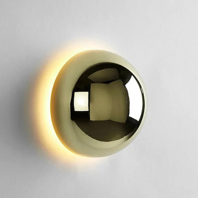 Applique Murale Ronde LED Design Nordique Moderne en Métal, Luminaire Décoratif pour Chambre et Escaliers - Luminous Place