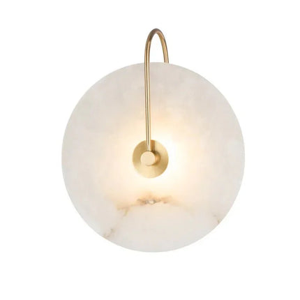 Applique Murale Nordique LED Marbre Lune Design Moderne pour Intérieur - Luminous Place