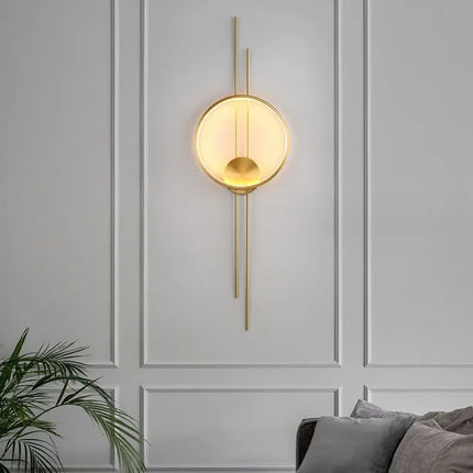 Applique Murale LED Nordique Moderne en Aluminium pour Salon et Chambre