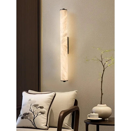 Applique Murale LED en Cuivre et Marbre, Design Moderne Flocon de Neige - Luminous Place