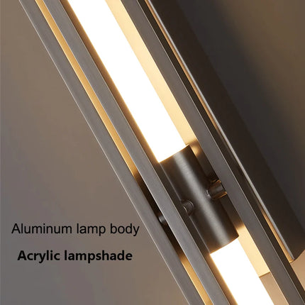 Applique Murale LED Moderne en Cuivre, Luminaire Décoratif pour Salon et Chambre, 110-220V