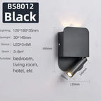 Noir BS8012 / Lumière Blanche