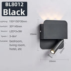 Noir BL8012 / Lumière chaude