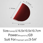 Rouge-L16.5cm / Lumière Froide Blanc sans télécommete
