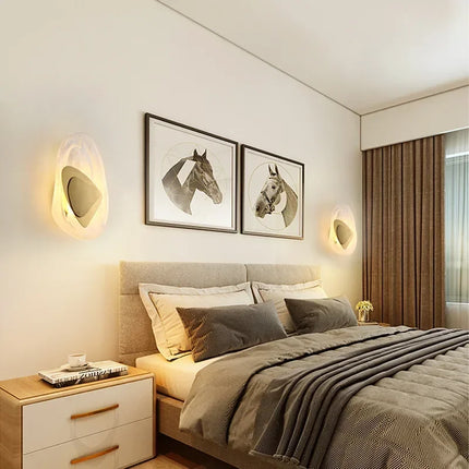 Applique Murale LED Moderne en Cristal DINDALLED, Luminaire Fixe pour Intérieur
