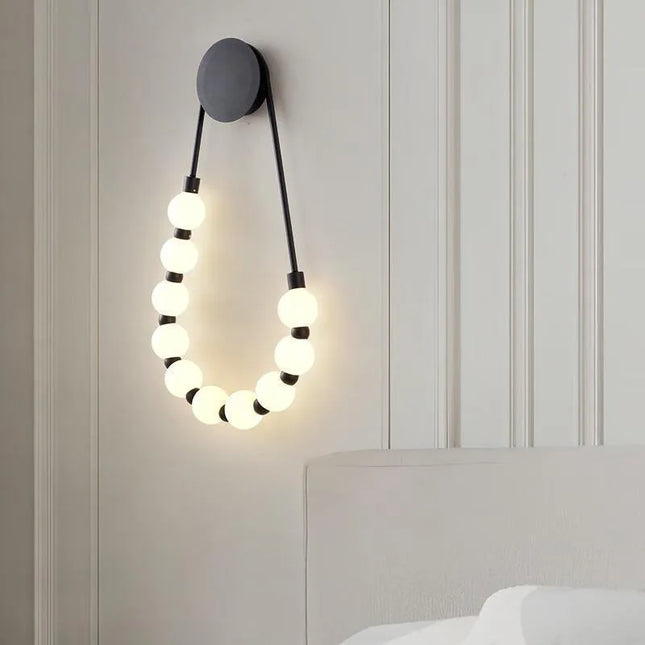 Applique Murale Moderne en Alliage LED, Luminaire Décoratif pour Chambre et Salon