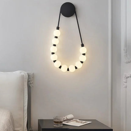 Applique Murale Moderne en Alliage LED, Luminaire Décoratif pour Chambre et Salon