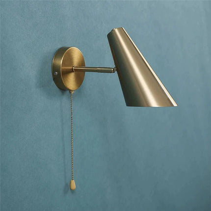 Applique Murale Métal Moderne E27 Pivotante avec Interrupteur à Chaîne - Luminous Place