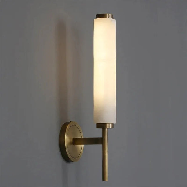 Applique Murale LED en Marbre Naturel, Design Moderne pour Salon et Chambre - Luminous Place